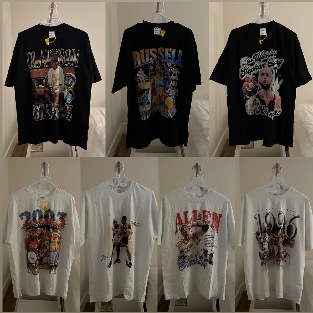 Nba graphic retro tees